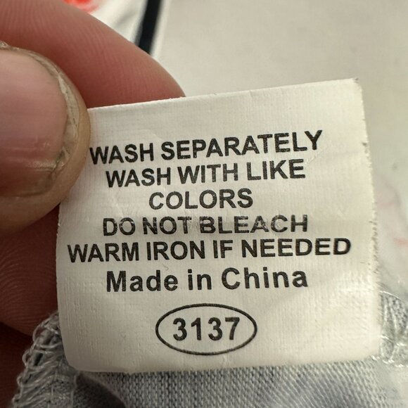 Womens Floral Striped Knot Front Top Size Large - Picture 6 of 6